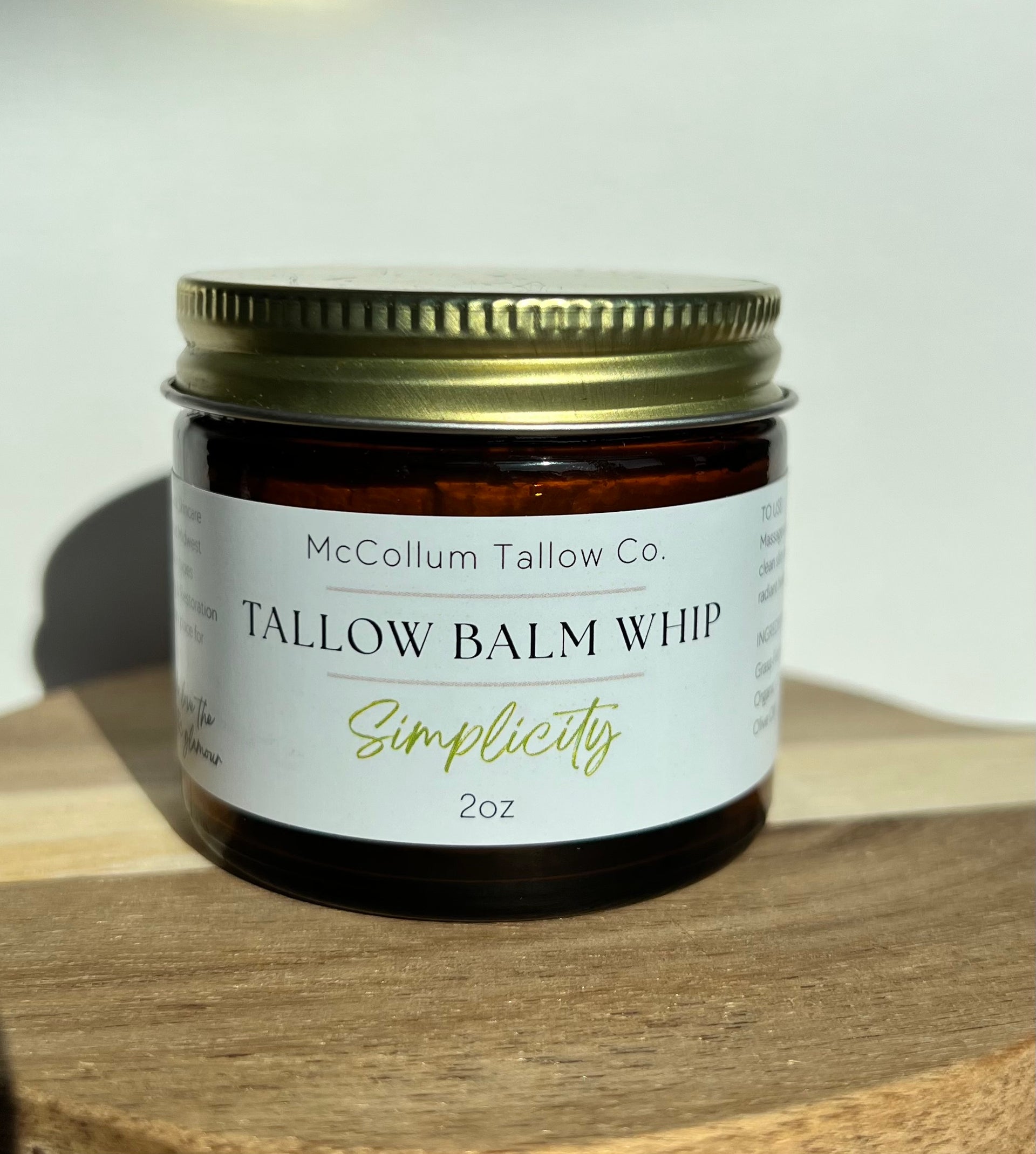 Tallow Balm - Woods